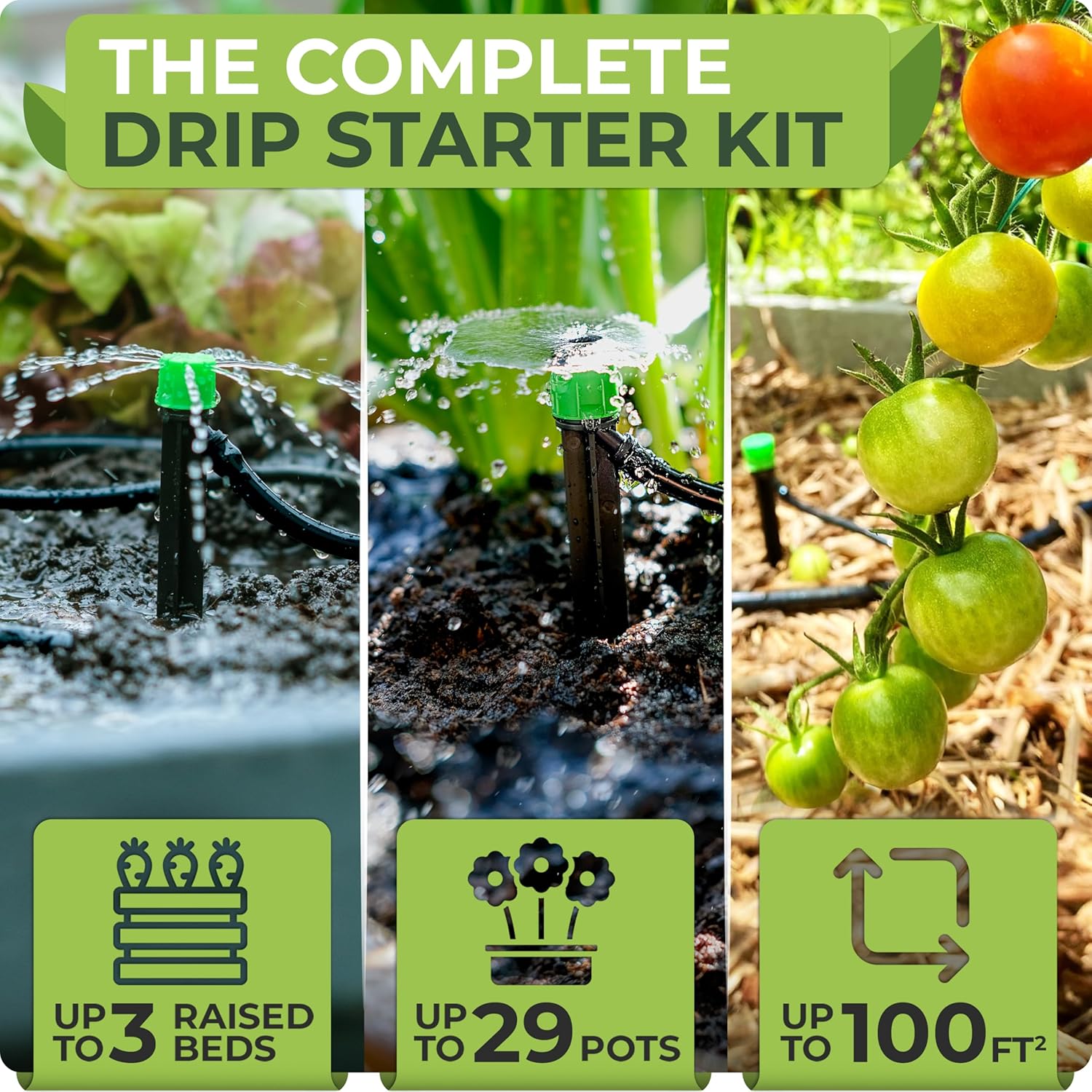 CARPATHEN Drip Irrigation System Kit